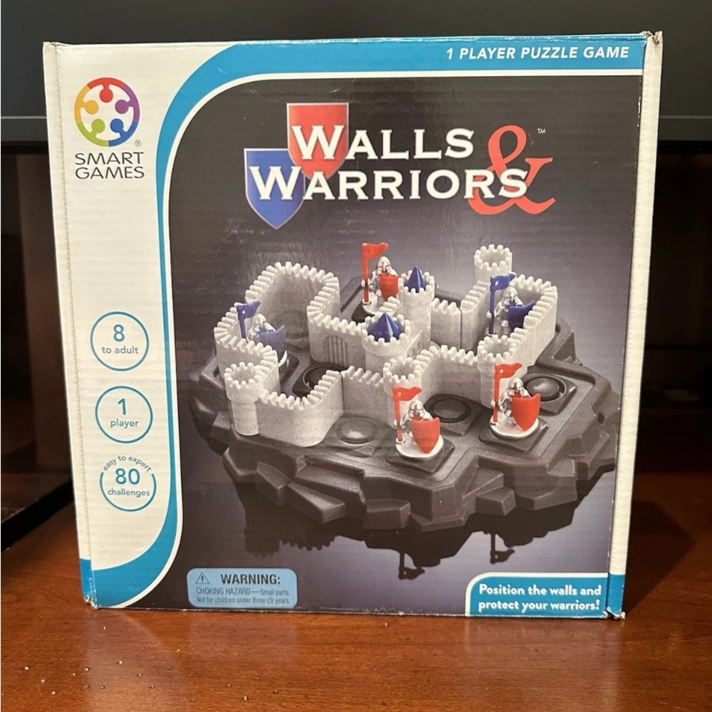 Walls & Warriors Solo Player Strategy Game